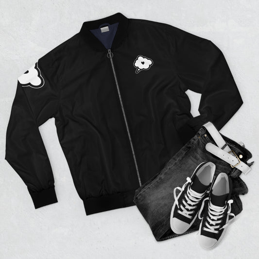 Heart Bubble Bomber Jacket, Casual Jacket, Fashion Outerwear, very first HB design.
