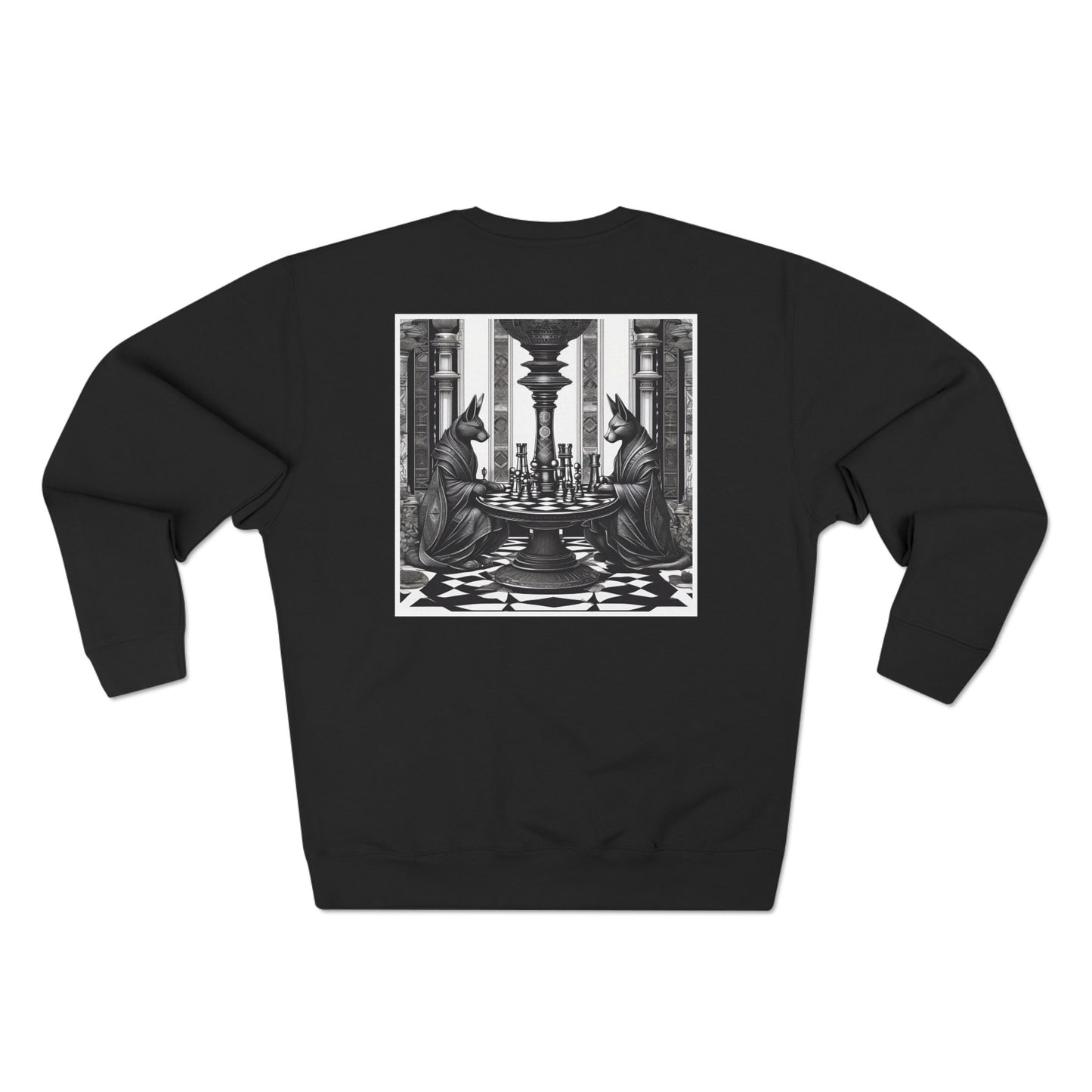 Future chess cats Graphic Sweatshirt, Cozy Unisex Crewneck.